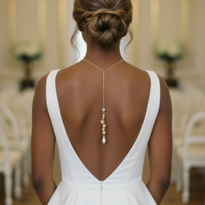 Collier de dos églantine