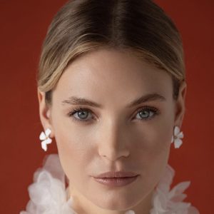 Boucles d’oreilles anémone