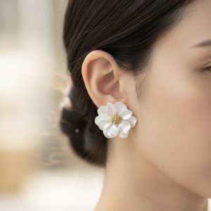 Boucles d’oreilles bégonia