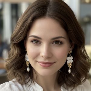 Boucles d’oreilles Marguerite