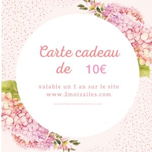 Carte cadeau 10€